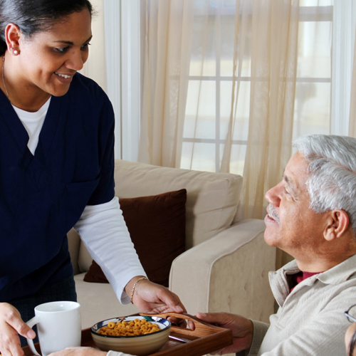 Providing care taker