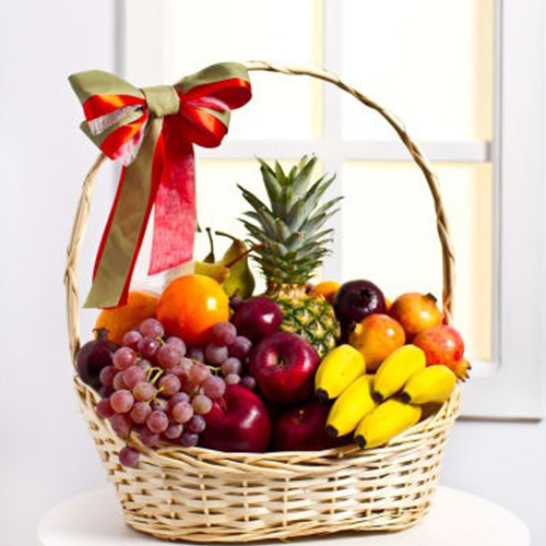 Purchase and handover of fruits  and medicines