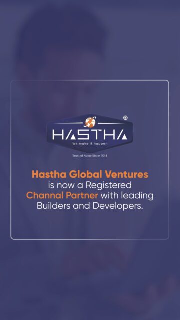 We are glad to inform that Hastha Global Ventures is now a registered Channel Partner with leading builders and developers.

This allows us to be more closely involved in the buying process, offering seamless coordination, transparent communication and a smoother property experience from start to finish.

Get in touch to see how we can support your investment in Real Estate.

[Hastha Global Ventures, NRI, Service Provider, Channel Partner, Real Estate, Properties]